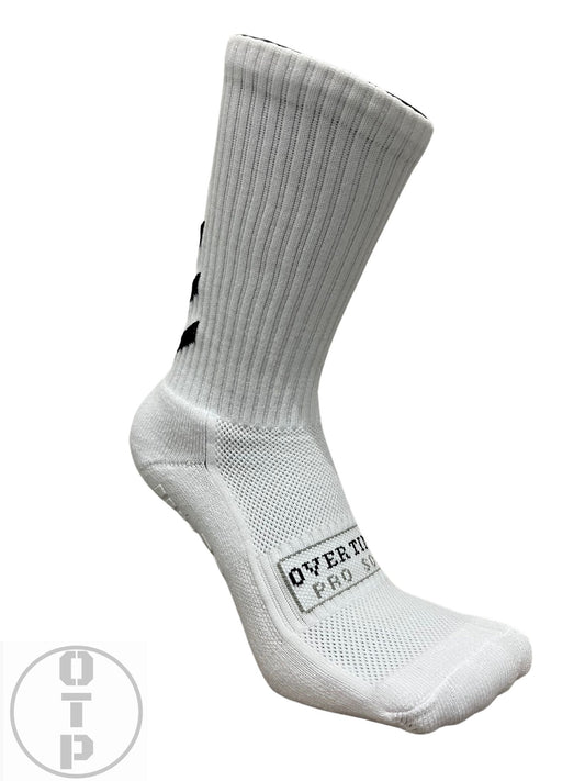 CREW GRIP SOCKS - WHITE