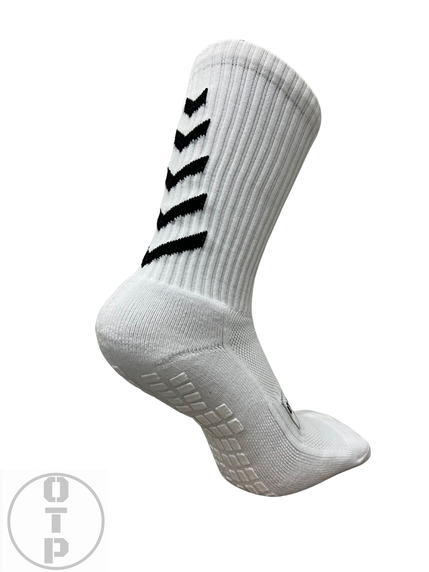 CREW GRIP SOCKS - WHITE