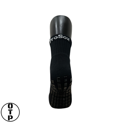 ANKLE LENGTH GRIP SOCK - BLACK