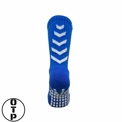 CREW GRIP SOCKS- ROYAL BLUE